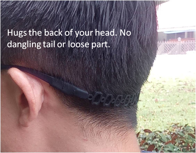 bungee eyewear retainer no tail