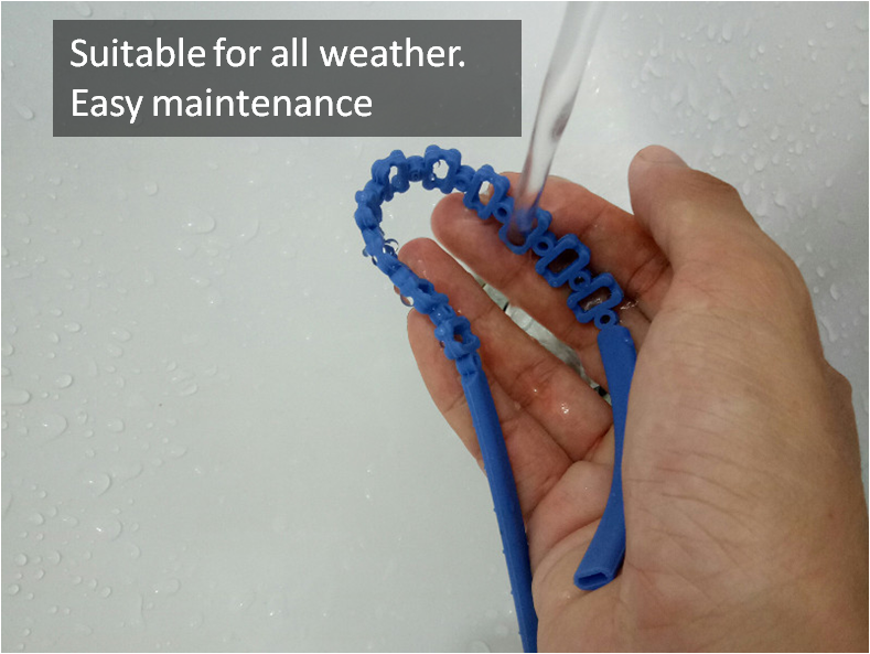 Bungee eyewear retainer custom length