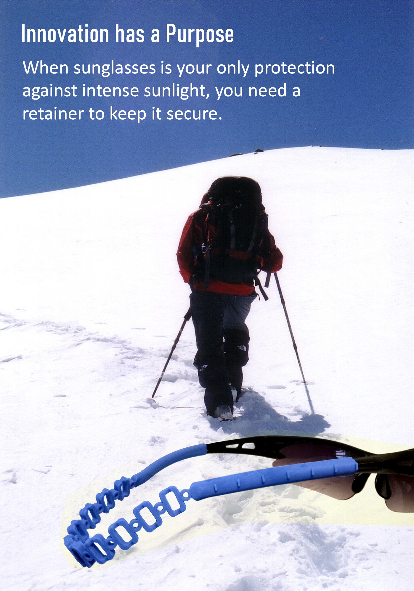 silicone eyewear retainer