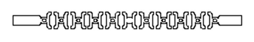 silicone eyewear retainer, no-tail spectacle band